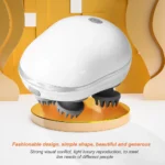 Infrared Smart Scalp Massager Wireless 4 Kneading Massage Heads Body Massager for Hair Growth Stress Kneading Vibration Roller