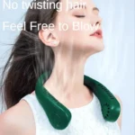 New Mini Neck Fan Portable Bladeless Hanging Neck 1200mAh Rechargeable Air Cooler 3 Speed Mini Summer Sports Fans