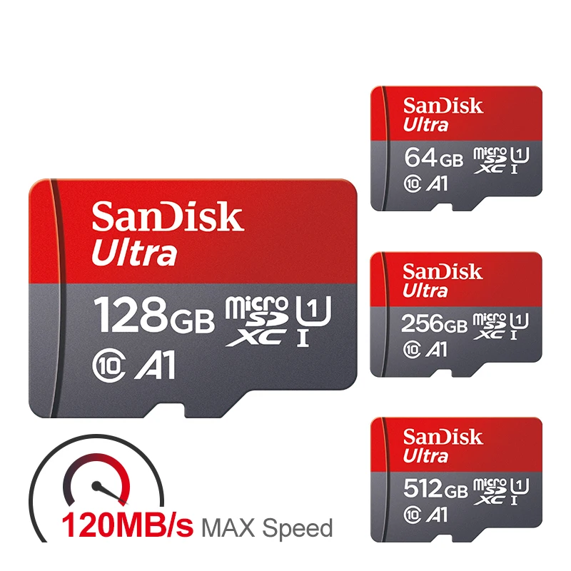 Ultra MicroSD Card 128GB - 512GB | High-Speed Class 10 Memory for Phones, Cameras & Tablets