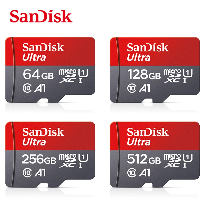 Ultra MicroSD Card 128GB - 512GB | High-Speed Class 10 Memory for Phones, Cameras & Tablets