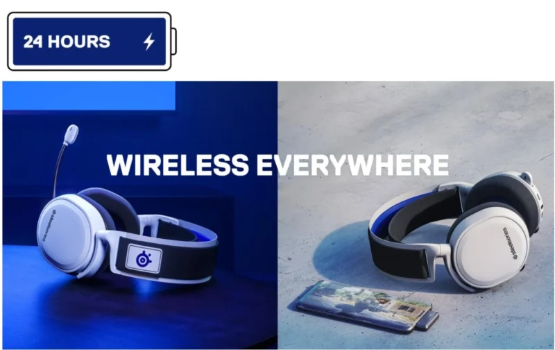 Wireless Bluetooth Gaming Headset | 3D Surround Sound & Noise-Canceling Mic