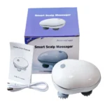 Infrared Smart Scalp Massager Wireless 4 Kneading Massage Heads Body Massager for Hair Growth Stress Kneading Vibration Roller