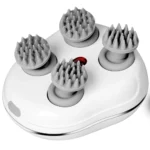 Infrared Smart Scalp Massager Wireless 4 Kneading Massage Heads Body Massager for Hair Growth Stress Kneading Vibration Roller