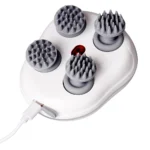 Infrared Smart Scalp Massager Wireless 4 Kneading Massage Heads Body Massager for Hair Growth Stress Kneading Vibration Roller
