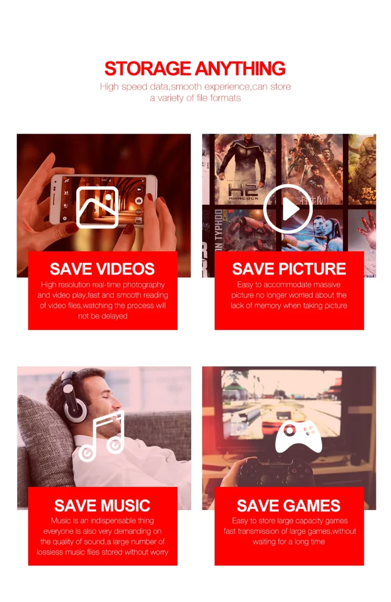 Ultra MicroSD Card 128GB - 512GB | High-Speed Class 10 Memory for Phones, Cameras & Tablets