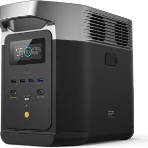 EF ECOFLOW DELTA 2 Portable Power Station (1024Wh, 1800W) – LiFePO4, AC & 100W USB-C