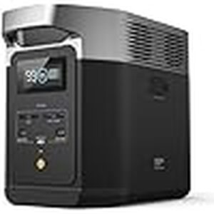 EF ECOFLOW DELTA 2 portable power station (1024Wh LiFePO4) – front 3/4 view with LCD display